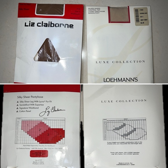 🆕NWT Lot of 13 Hose Nylons Tights Pantyhose | Multiple Colors & Manufacturers - Picture 7 of 12